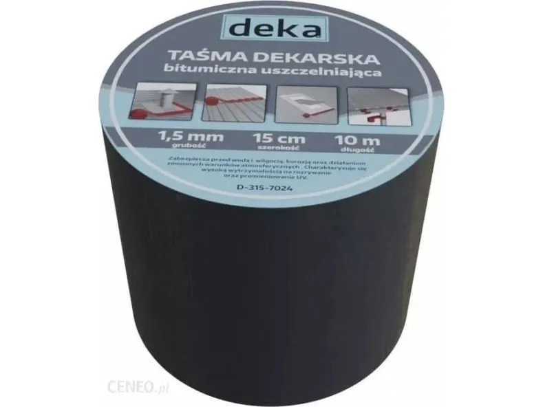 Deka TAKTTEKNING BÅP ALUBUTYL 15CM*10MB MURSTEIN