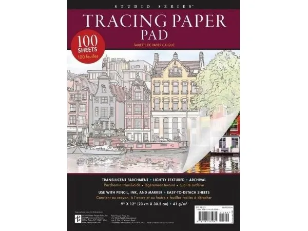 Peter Pauper Press kalkerpapir til tegning 100 stk