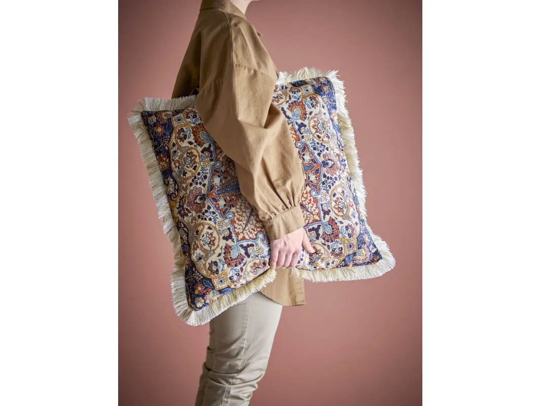 CREATIVE COLLECTION Asu pute, Brun, viskose