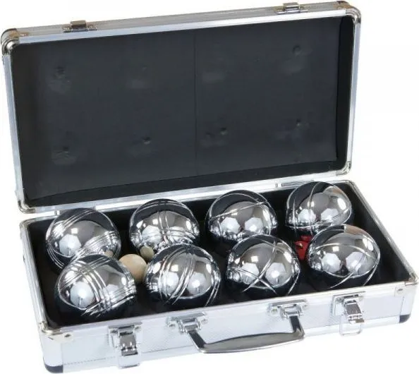 Enero kulespill 8 stk i sett, aluminiumsveske (K9791)