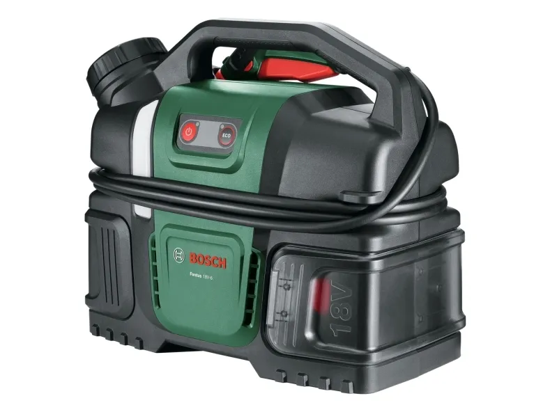 Bosch Fontus 18V-6, Batteri, 2,7 m, 6 l, Grønn, 2,2 l/t, 20 stang - SOLO