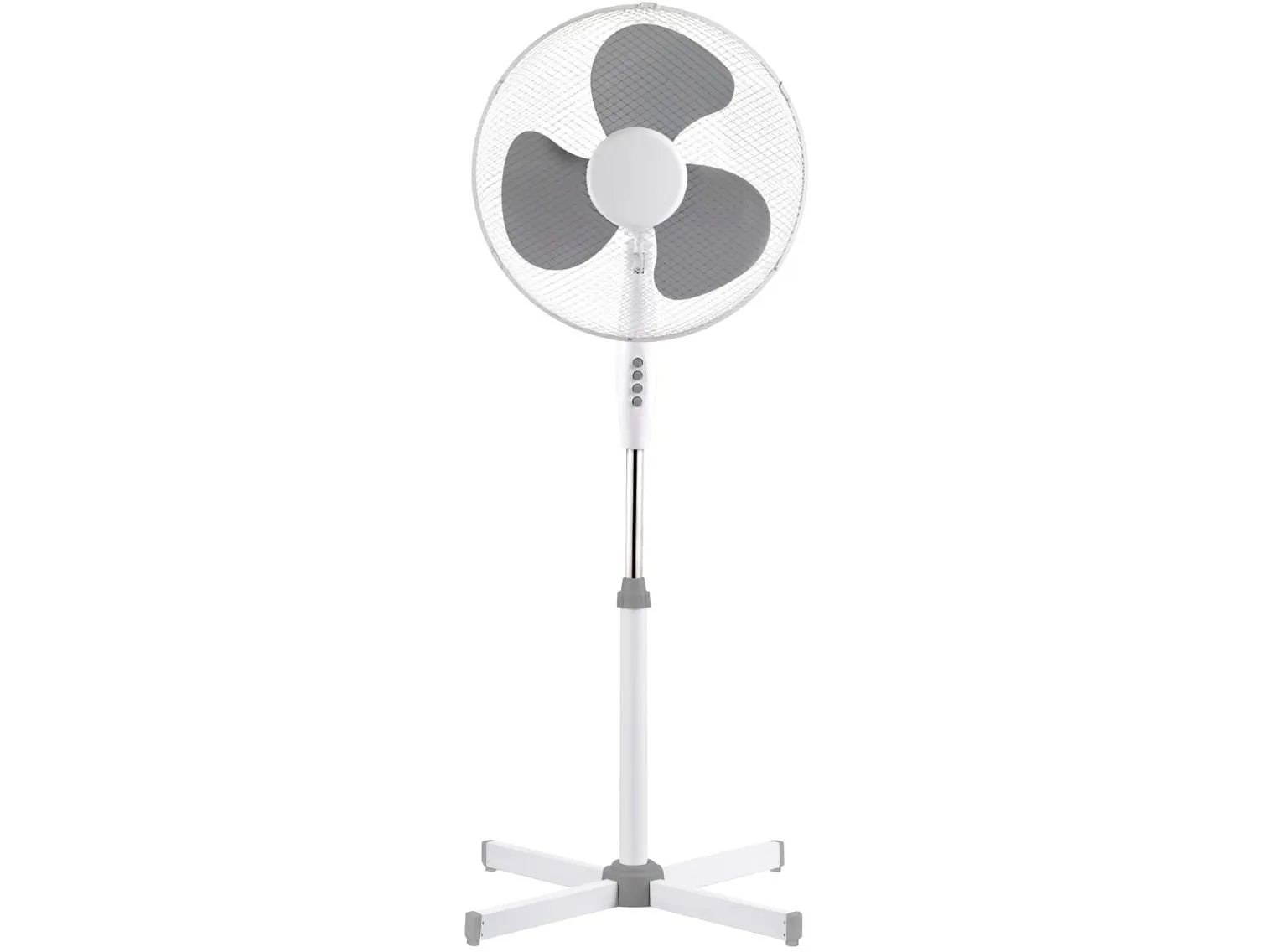 PLATINET stående vifte 16 grå PSF1616G [44735]