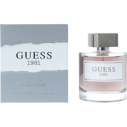 Guess 1981 For Men Eau De Toilette 100ml Spray
