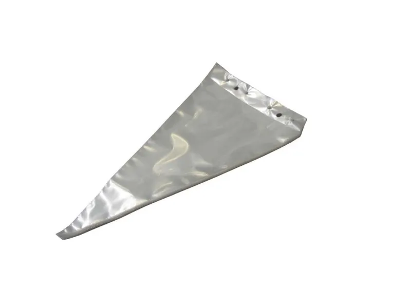 Sprøjtepose, 100 µm, 300 x 510 mm, LD-PE transparent, pakke a 50 stk W/suspension, Fødevaregodkendt
