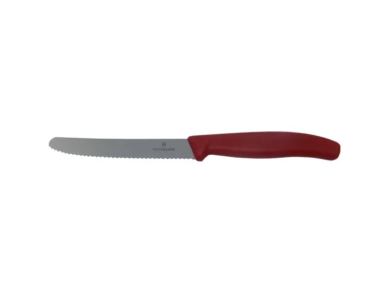 VICTORINOX frokostkniv Swiss Classic sølv, rød