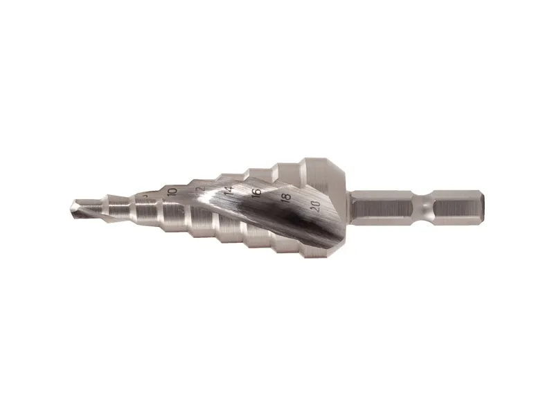 KS Tools 330.2383, Drill, Trinn Borekrone, Høyrehåndsrotasjon, 3 cm, 105 mm, 7,8 cm