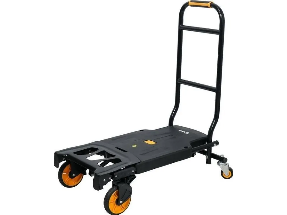 VOREL magasin-/lagertralle sammenleggbar 2-i-1 130 kg