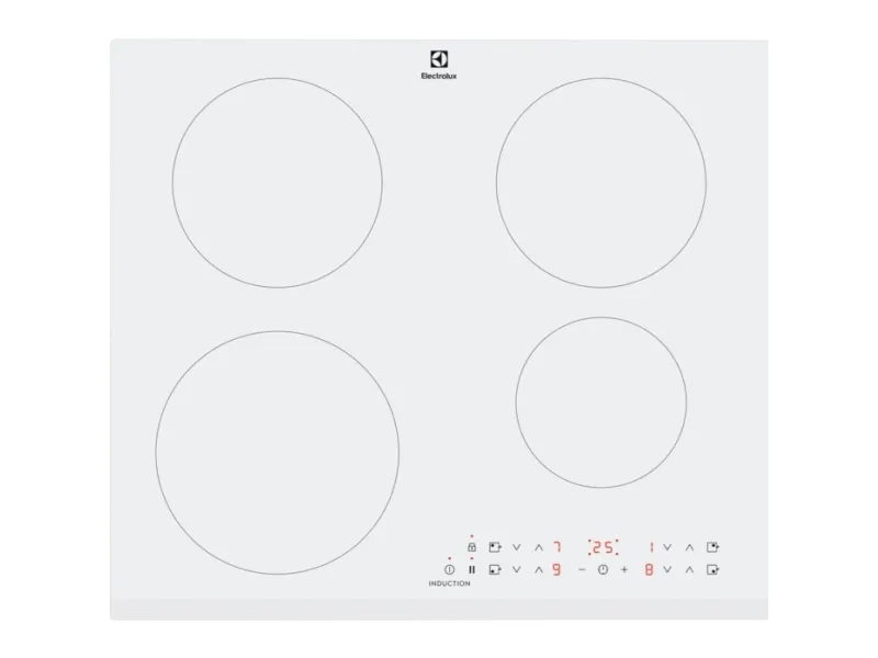 Electrolux LIR60430BW, Hvit, Innebygget, 60 cm, Sonebasert induksjon, 4 zone(s), 4 zone(s)
