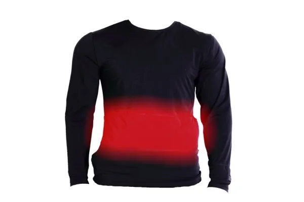Glovii GJ1XL, Skjorte, Voksen, Hankjønn, Sort, Monokromatisk, XL