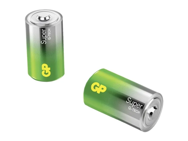 GP Batteries GPPCA13AS114 mono (D) alkali-mangan 1,5 V 2 stk. (03013AETA-S2)