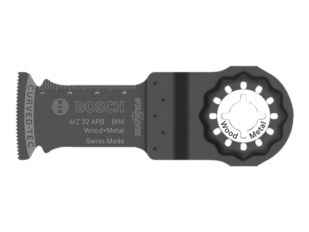 Bosch Starlock AIZ 32 APB - Nedsenket sagblad - for tre, metall, plast - bredde: 32 mm (en pakke 5)