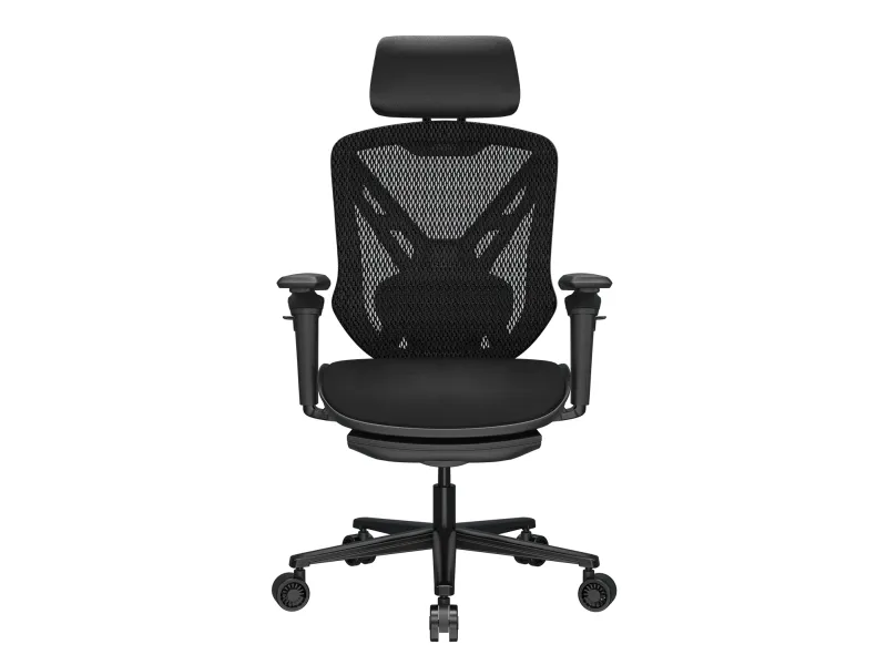 COUGAR Speeder NEO, Universal gaming-stol, 120 kg, Polstret Sete, Mesh Ryggstø, Universell, Svart