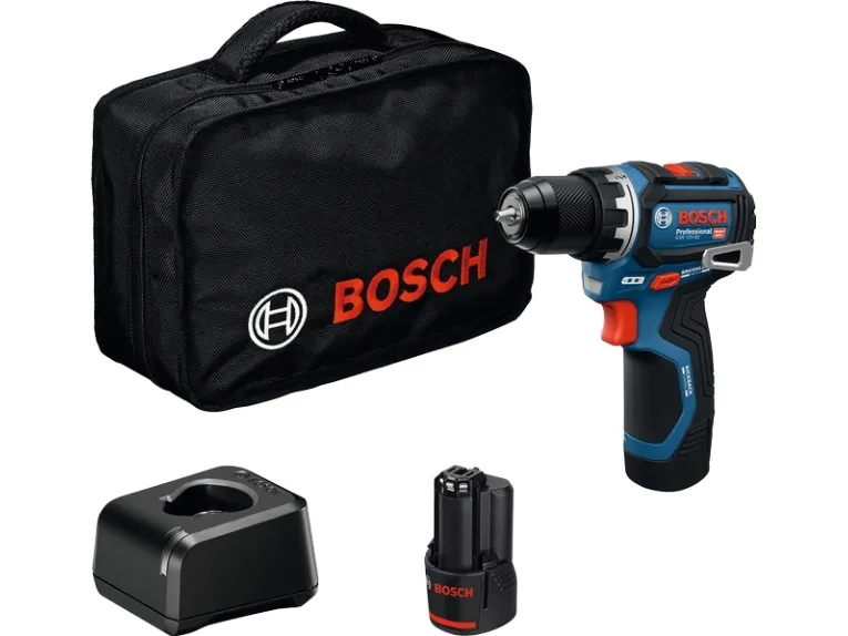 Bosch GSR 12V-32 Professional, Boremaskin med pistolgrep, Nøkkelløs, 1 cm, 0,8 mm, 475 RPM, 1800 RPM