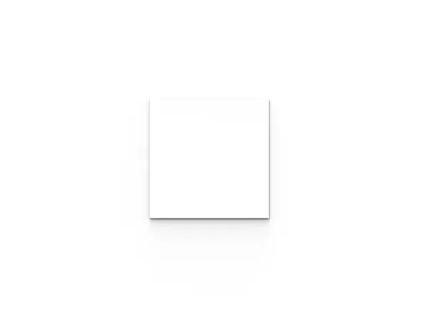Lintex Mood Wall glasspanel, 750 x 750 mm, hvit