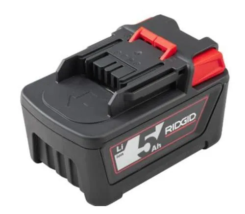 Ridgid batteri, 18 V/5,0 Ah