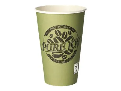Papstar 87868, 300 ml, Fotoark kartong, Polylaktid (PLA), Grønn, FSC, 8 cm, 117 mm