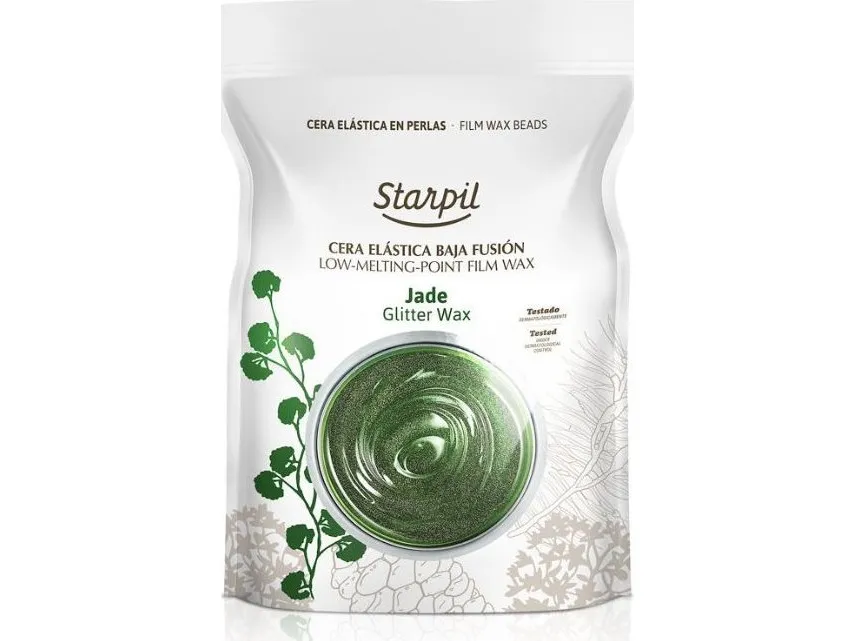 Starpil depileringsvoksgranulat Glitter Wax Jade 1 kg STR3010284001