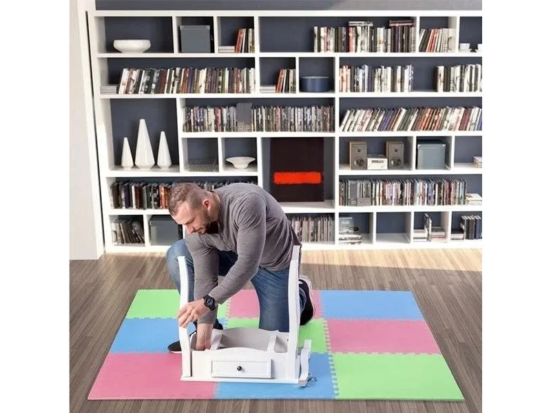 One Fitness beskyttelsesmatte MP10 180 x 180 x 1 cm flerfarget