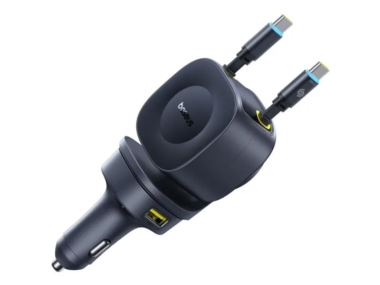 Baseus PrimeTrip VR2 Max, Automatisk, Cigartenner/lighter, 0,8 m, Svart