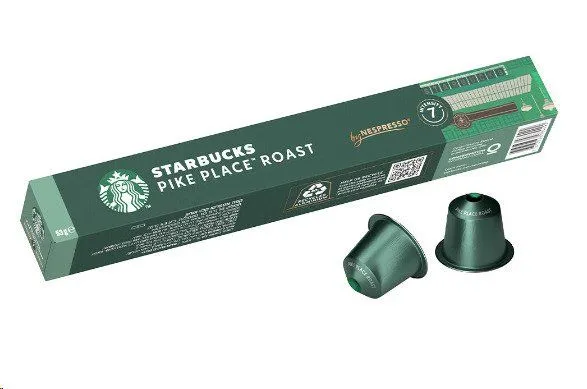 Kaffekapsler, STARBUCKS® by Nespresso®, Lungo Pike Place Roast - (10 stk.)