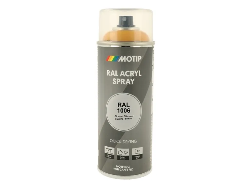 Motip Ral 1006 high gloss corn yellow