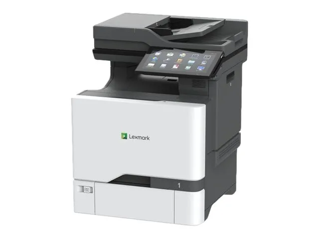 Lexmark CX735adse - Multifunksjonsskriver - farge - laser - Legal (216 x 356 mm) (original) - A4/Legal (medie) - opp til 50 spm (kopiering) - opp til 50 spm (trykking) - 650 ark - 33.6 kbps - USB 2.0 vert, USB 2.0, Gigabit LAN