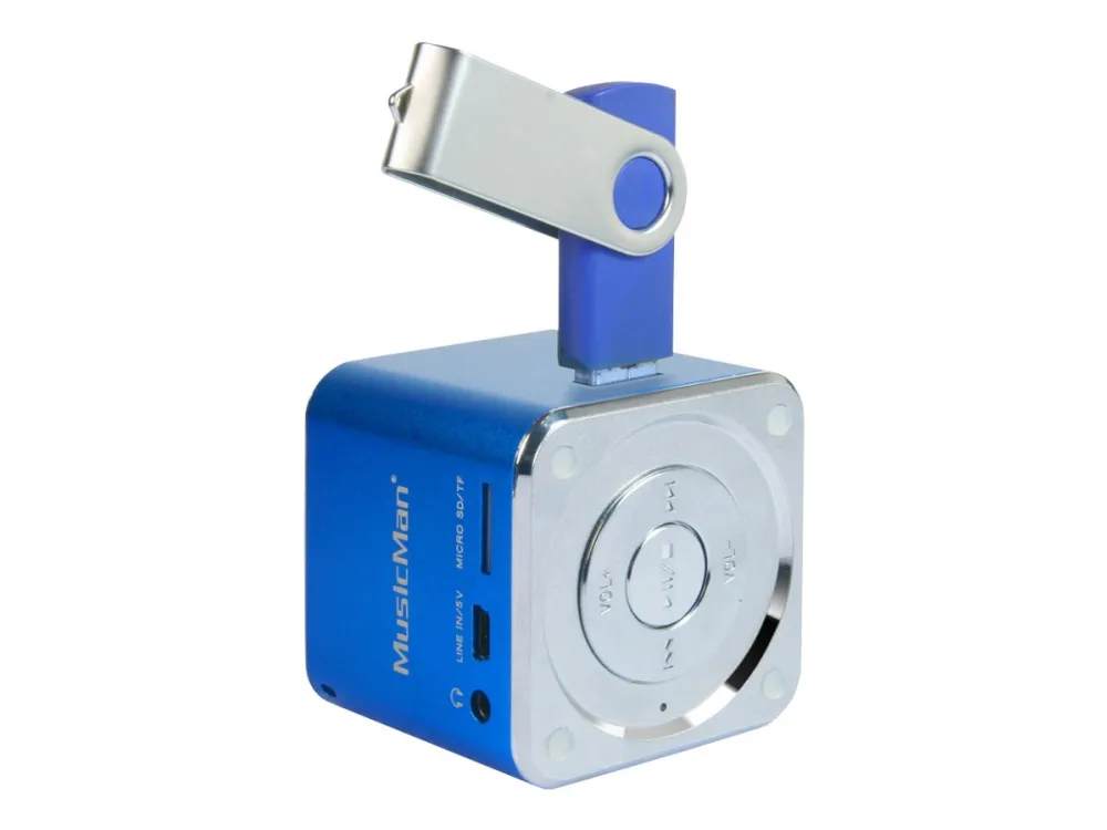 Technaxx MusicMan Mini - Digital spiller - blå