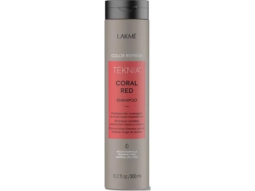 LAKME_Teknia Refresh Coral Red Shampoo shampoo for hår farget i røde nyanser 300ml