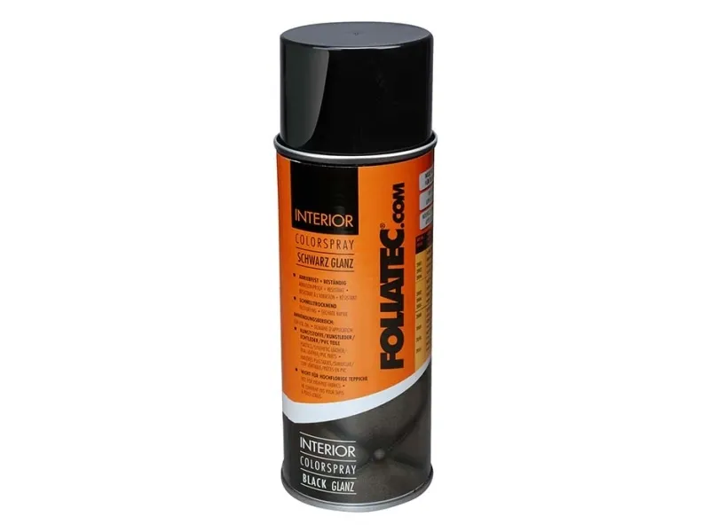Foliatec Interiør Colour spray blank sort 400 ml