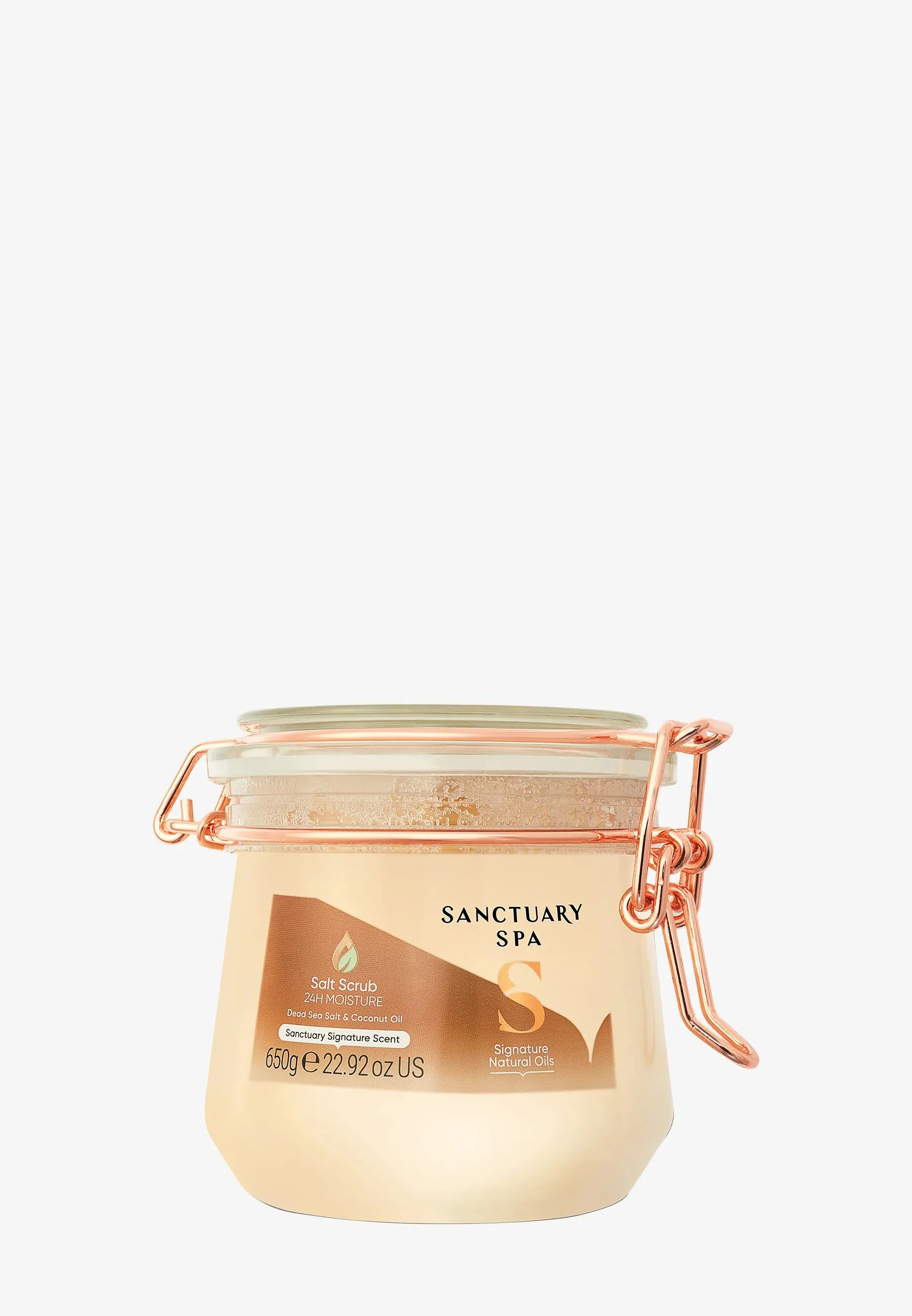 Sanctuary Spa Dead Sea Salt Scrub with Coconut Oil 650g