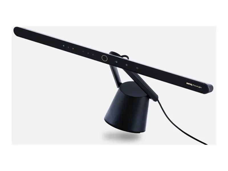 BenQ PianoLight R, Sort, Aluminium, Polykarbonat (PC), 1070 lm, 2700 K, 6500 K, USB