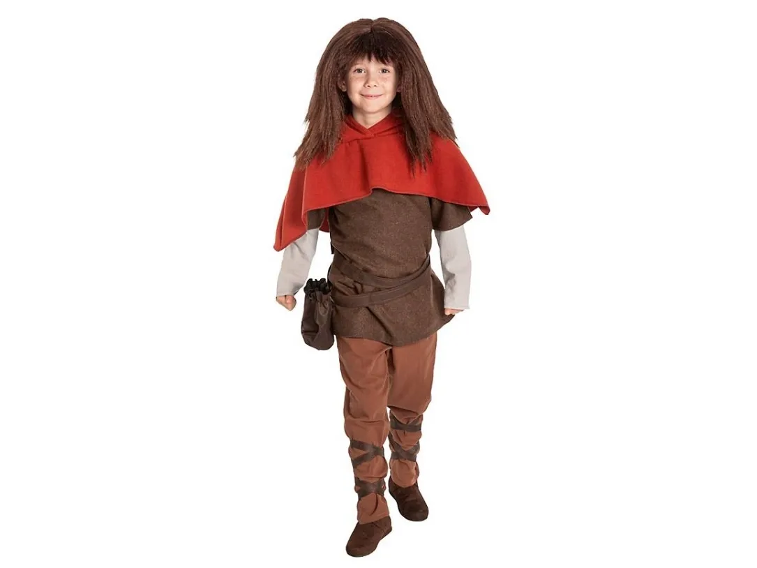 Ronja Røverdatter Børnekostume (Str. 122-128)