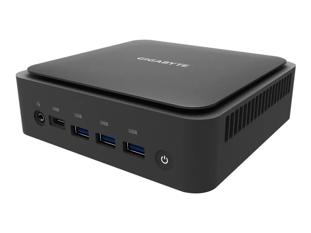 Gigabyte BRIX Extreme GB-BER7-8840 - Barebone - mini-PC 1 x Ryzen 7 Pro 8840U / inntil 5.1 GHz - RAM 0 GB - Radeon 780M - IEEE 802.11ax (Wi-Fi 6E), Bluetooth 5.2, Gigabit Ethernet, 2.5 Gigabit Ethernet