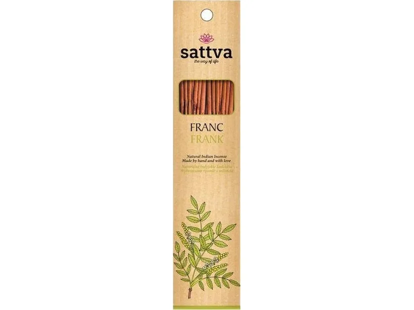 Sattva Natural indisk røkelse Frank 15 stk.
