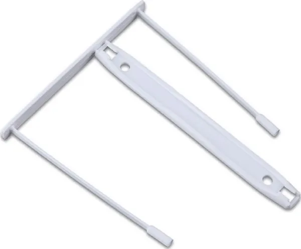 Kontorprodukter arkiveringsklips, maks filtykkelse 8,5 cm, 100 stk, hvite