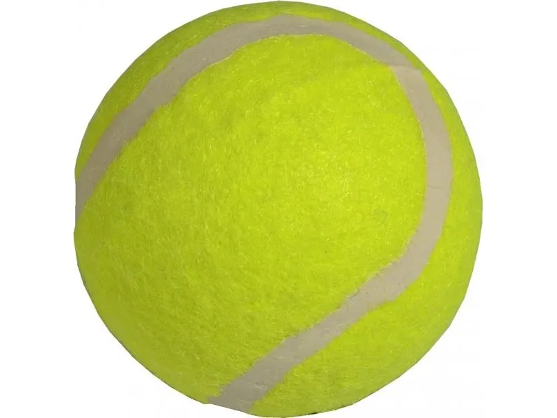 Enero tennisball gul (1 stk) - grå