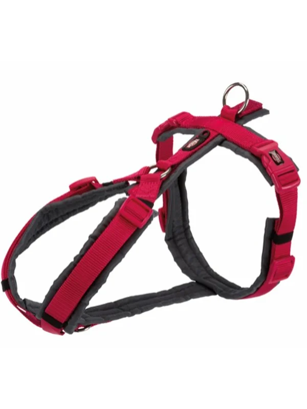 Trixie Premium Trekking Harness M: 53-64 cm/20 mm Fuchsia