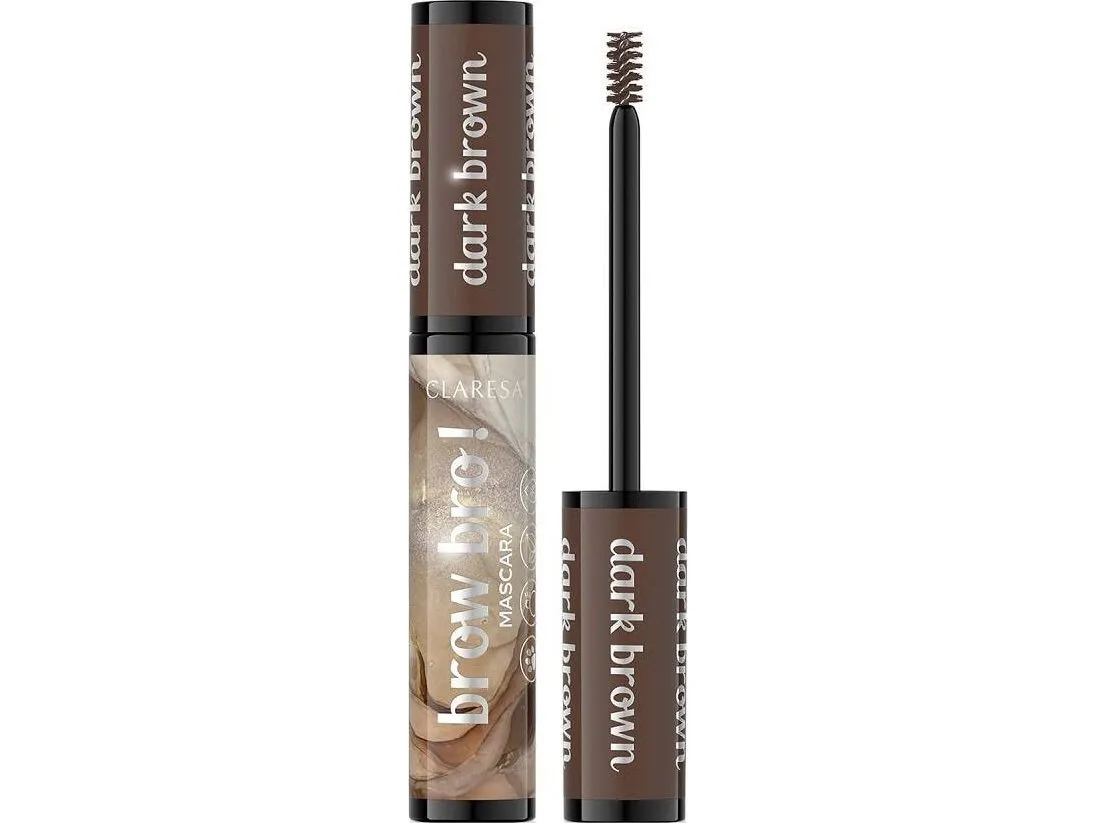 Claresa Brow Bro! brynsmaskara 02 Dark Brown 8 ml