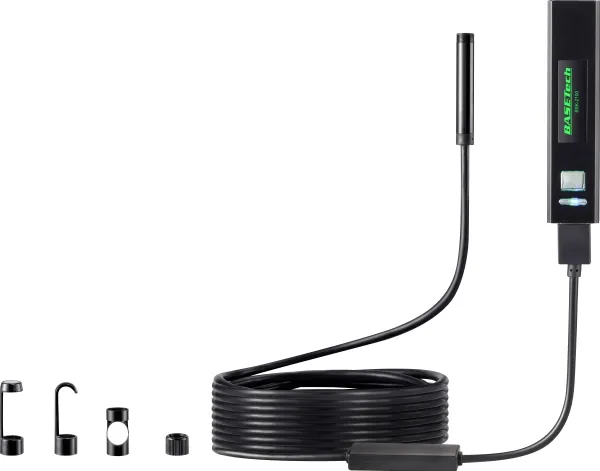 Basetech BSK-2100 USB-endoskop Sonde Ø: 8 mm Sondelengde: 10 m