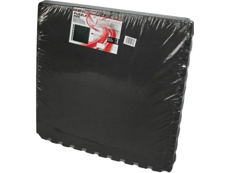 HMS beskyttelsesmåtte MP12 122 x 122 x 1,2 cm sort