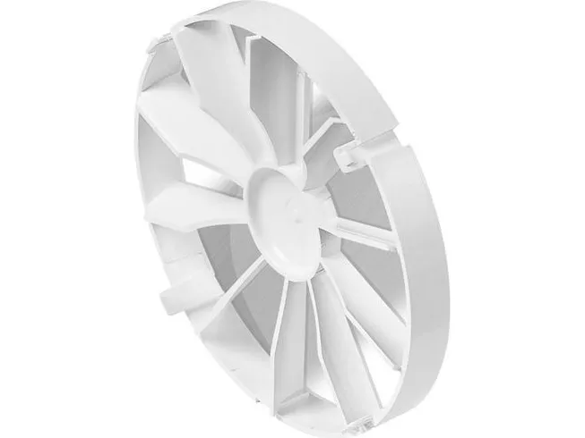 AWENTA tilbakeslagsventil for vifte hvit 100 mm (ZZ100)