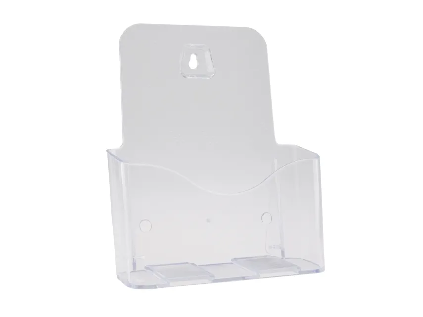 Brochure holder, BNT A5 1 rum til bord/væg, transparent