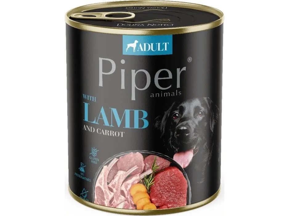 Dolina Noteci DOLINA NOTECI Piper for hunder lam med gulrot 800g