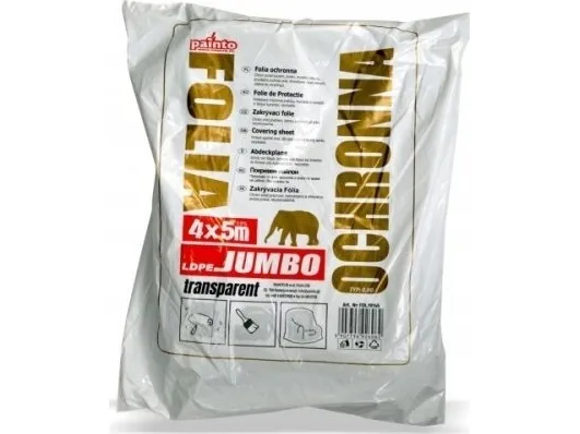 Painto malefolie FOLIA MALARSKA 4*5 jumbo grov transparent