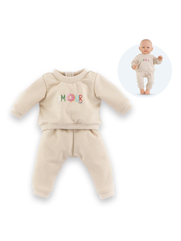 Corolle Beige Tracksuit for Baby Doll 42cm