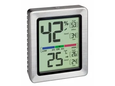 TFA EXACTO - Digital - Rektangulær - AAA - 1,5 V - 74 mm - 26 mm ( 30.5047.54 )