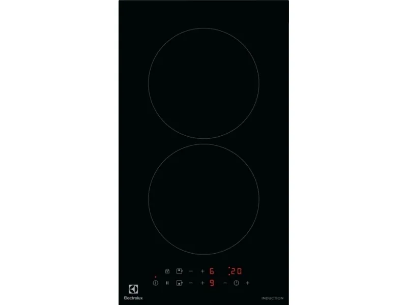 Electrolux LIT30231C, Sort, Innebygget, 29 cm, Sonebasert induksjon, Glass-keramikk, 2 zone(s)