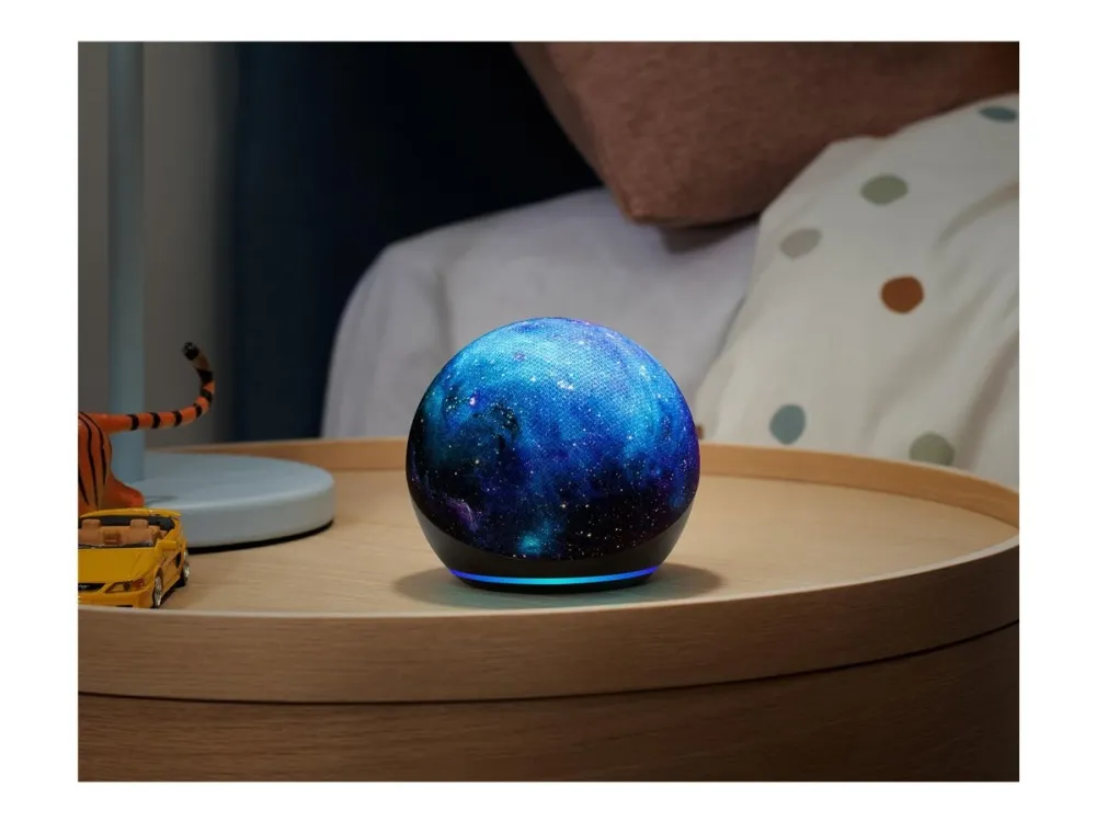 Amazon Echo Dot Kids - 5th Generation - smarthøyttaler - Wi-Fi, Bluetooth - Appstyrt - stjernestøv