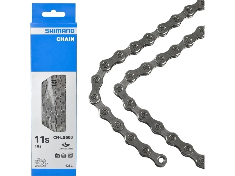 Shimano Grandine CN-LG500 kjede 9/10/11-gir 138 ledd Linkglide
