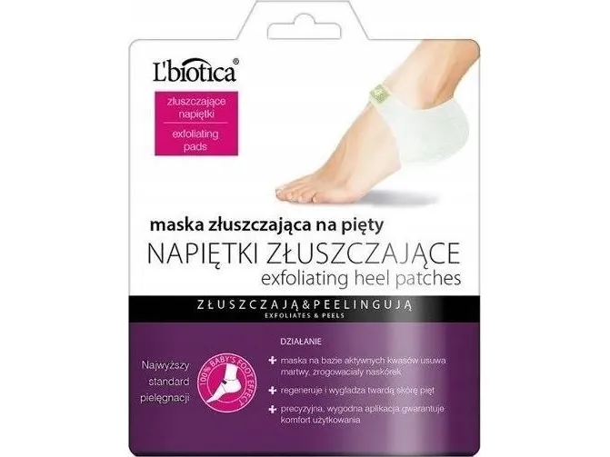 Lbiotica L'biotica Eksfolierende hæler Eksfolierende maske for hæler 18 g - Lang holdbarhet!